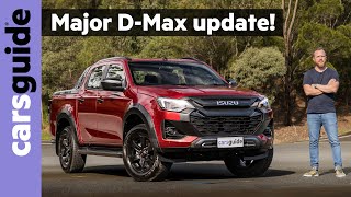 Isuzu DMax 2024 review Major facelift for new Toyota HiLux and Ford Ranger rival tested [upl. by Gower483]