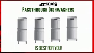 SMEG Passthrough Dishwasher [upl. by Ahsercul815]