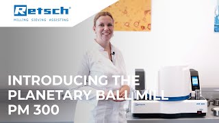 Planetary Ball Mill PM300  Introduction RETSCH [upl. by Shien]