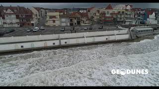 Les Grandes marées de Septembre 2019 à Merlimont Plage 62 [upl. by Nosraep]