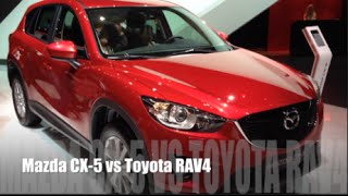 Mazda CX5 2016 vs Toyota RAV4 2016 [upl. by Valorie959]