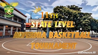 11TH STATE LEVEL ALVERNIA BASKETBALL TOURNAMENT 2024 [upl. by Avehsile]