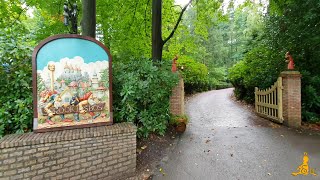 Een wandeling door het Sprookjesbos langs alle 30 sprookjes Efteling Groothoeklens [upl. by Mcdonald965]