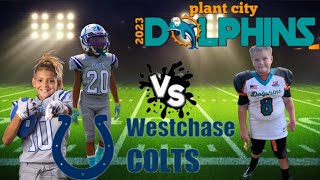 Unforgettable UNDEFEATED 9U Westchase Colts vs 9U Plant City Dolphins [upl. by Suirred]