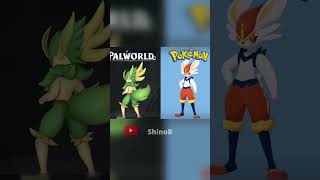 NHỮNG PAL CÓ THIẾT KẾ GIỐNG VỚI POKEMON shorts anime pokemon satoshi pikachu palworld [upl. by Kristian]