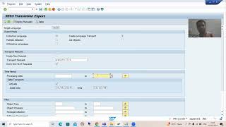 111  Additional ABAP Concepts  SE63 Translation Export Part2 [upl. by Lorollas]