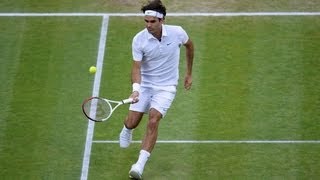 Novak Djokovic vs Roger Federer Wimbledon 2012 Semifinal [upl. by Genna]