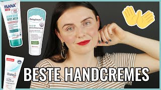 Die 5 BESTEN Handcremes UNTER 5 EUR 💸 inkl HandpflegeTipps [upl. by Alfreda]