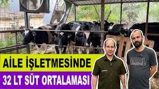 Küçük Aile İşletmesinde 32 Litre Sürü Ortalamasını Nasıl Sağladı [upl. by Jemina666]