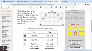 physics classroom  concept builder trajectory angle launched projectiles [upl. by Nagam]