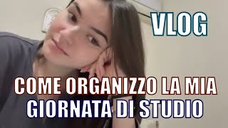 Studia con me 📚 la mia giornata di Studio vlog  Study with me Marzo 2024 [upl. by Haidebej]