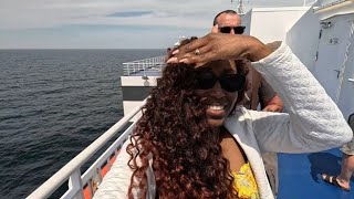 After parking our HarleyDavidson on the lower deck on the Marine Atlantic ferry NS to NFLD [upl. by Eceer859]