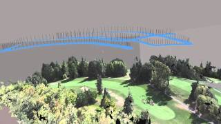 3d rendering of a golf course [upl. by Ylrebmit932]