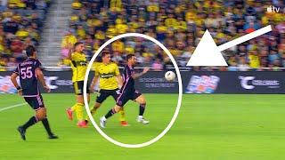 Lionel Messi SOLOS Columbus defense for Inter Miami Goal [upl. by Eardnoed]