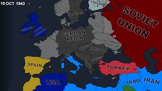 Alternative Europe Soviet Revenge 19421945 Part II  Every Day [upl. by Annavoj]