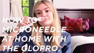 How to Microneedle at Home with the GloPRO  The Sloane Series [upl. by Maxey]