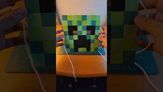 Máscara de minecraft creeper foamy disfraz [upl. by Heydon]