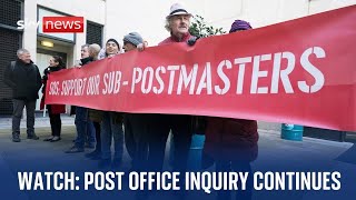 Post Office Inquiry live Former and current shareholder executives give evidence [upl. by Service]