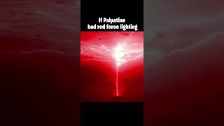 If Palpatine Had Red Force Lightning shorts starwars trending blowup [upl. by Llennyl161]