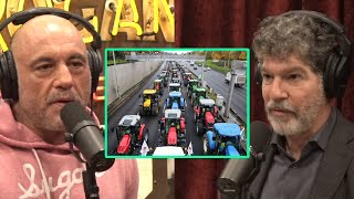 JRE What Happened With Farmer Protests In Europe [upl. by Eatnoj]