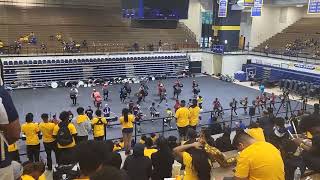 Cold Steel Drumline Performance At The 2024 NCAT Band Blowout [upl. by Etz887]