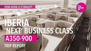 Iberia A350 Business Class Trip Report Suites with Doors [upl. by Stoops]