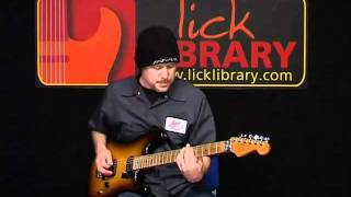 Guns n Roses Welcome to the Jungle Performance Lick Library Danny Gill [upl. by Katusha]