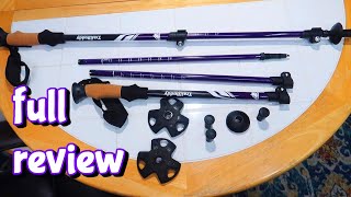 TrailBuddy Trekking Poles aka Hiking Poles Good For Beginners [upl. by Jemmie816]