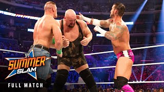 FULL MATCH CM Punk vs John Cena vs Big Show — WWE Championship Triple Threat Match [upl. by Letram383]