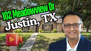 102 Meadowview Dr Justin TX 76247 [upl. by Orabel410]