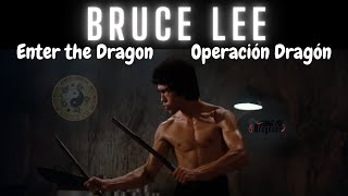 Enter the Dragon o la Operación Dragón de Bruce Lee película completa en HD Español Latino [upl. by Assenej]