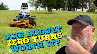 Budget Zero Turn Mowers What Engines and are they worth it [upl. by Renaldo]