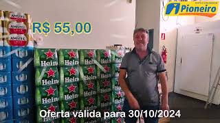 Quarta da Heineken Posto e Conveniência Pioneiro tem oferta na Heineken 250ml [upl. by Jerman260]