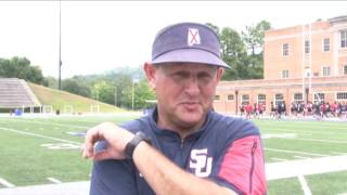 Samford Football Practice Report 8616 [upl. by Julide724]