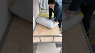 Thickened warm mattress reversible foldable for easy storage mattress nomattress [upl. by Lebiralc]