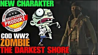 COD WW2 ZOMBIE TODESRABEN JÄGER THE DARKEST SHORE NEW CHARAKTER DEUTSCH NEU [upl. by Annaitsirhc537]