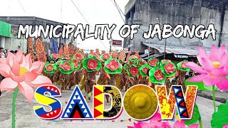 Street Dance Sadow Parade Municipality of Jabonga amp Sadow Float Araw ng Agusan Del Norte [upl. by Brynna685]