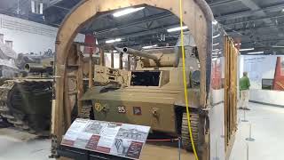 Carro leggero Tetrarch La sua installazione nell aliante Hamilcar Tank Museum Bovington [upl. by Aiet]