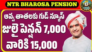 NTR Bharosa Pension Scheme 2024JULY 2024 [upl. by Eilrac824]