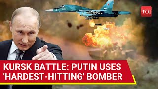 Russias HardestHitting Bomber Rips Ukrainian Command Centre 15300 Killed In Kursk [upl. by Tatianna569]