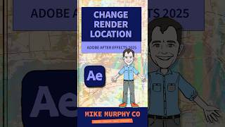 Change Render Location Script in After Effects [upl. by Ahsiki]