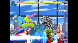 Batman Superman MDS22 amp Powergirl vs Metallo Captain Atom amp Lex Luthor3vs3 1vs1 [upl. by Tolkan]