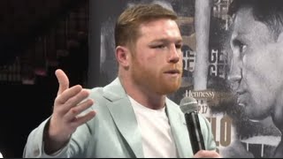 I DONT F CARE  CANELO GOES OFF ON ONE DEMANDS RESPECT FROM BOXING MEDIAFANS AFTER WIN [upl. by Ykcir]