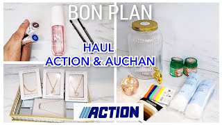 HAUL ACTION amp AUCHAN BON PLAN 🤩💘 [upl. by Zoldi]