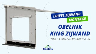 Obelink King zijwand monteren  Thule Omnistor 6000 serie  Obelink [upl. by Ynohtnakram]