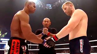 Alistair Overeem Netherlands vs Sergei Kharitonov Russia  KNOCKOUT MMA Fight HQ [upl. by Ayanat713]