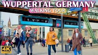 Wuppertal Walking Tour  🇩🇪 Germany City View With Captions [upl. by Feldstein]