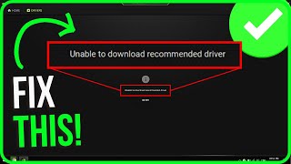 FIXED Geforce Experience Unable To Download Recommended Driver 2024 [upl. by Tallbot674]