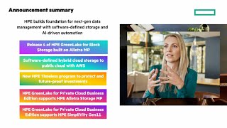 HPE Storage May 15th announcement overview  Chalk Talk [upl. by Ralyt409]