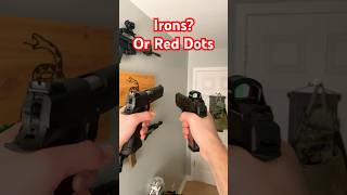 Irons Or red dot trending watch fypシ゚viral fyp explore meme funny airsoft viral tiktok [upl. by Anohsal]